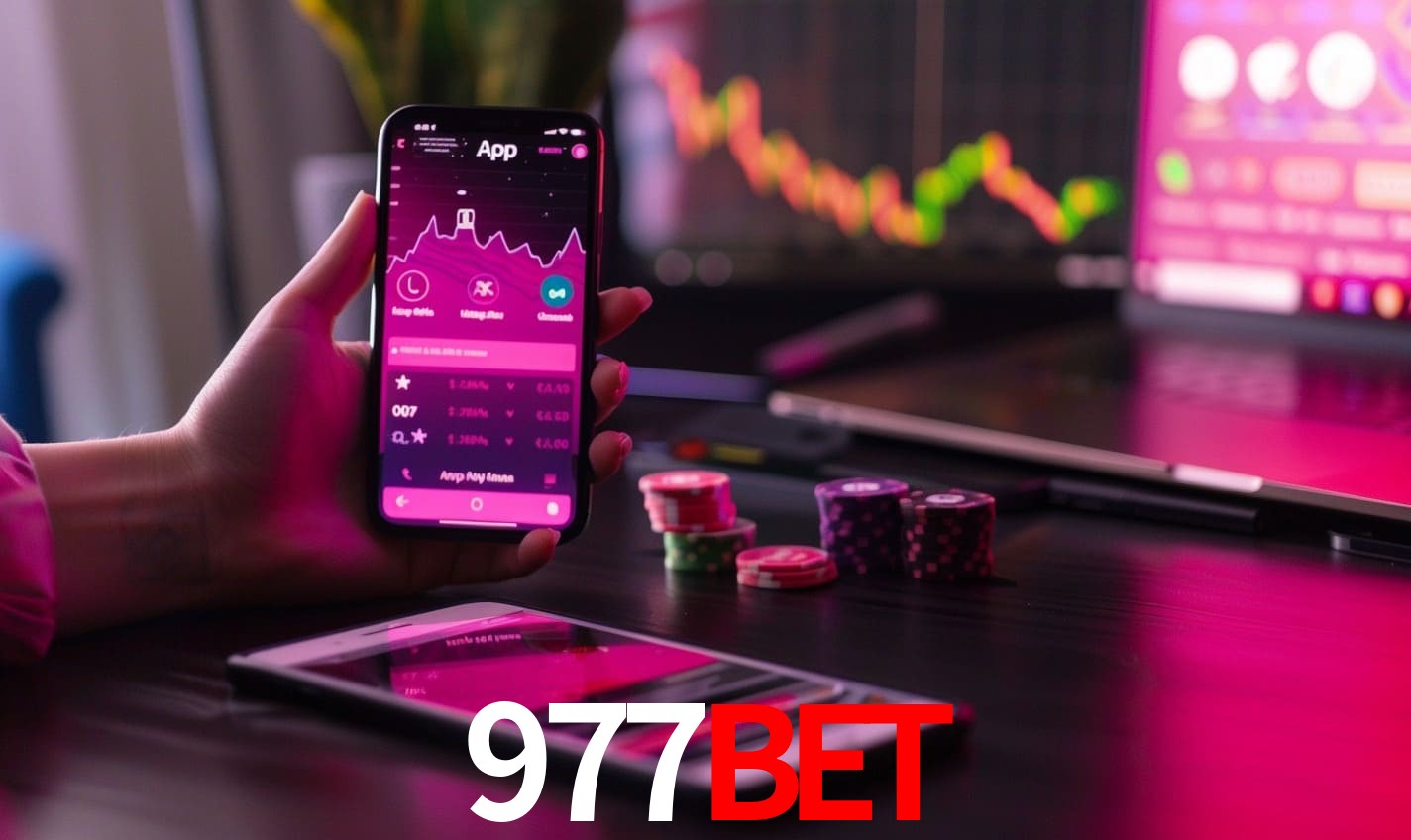 Comparação APP mobile vs versão web da 977bet
